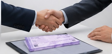 خرید چک صیادی بنفش